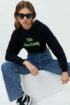 Solado Letter Print Elastic Waist Crop Hoodie -SOLADO Shop 28551020211028144225617a465172cef 1800x1800