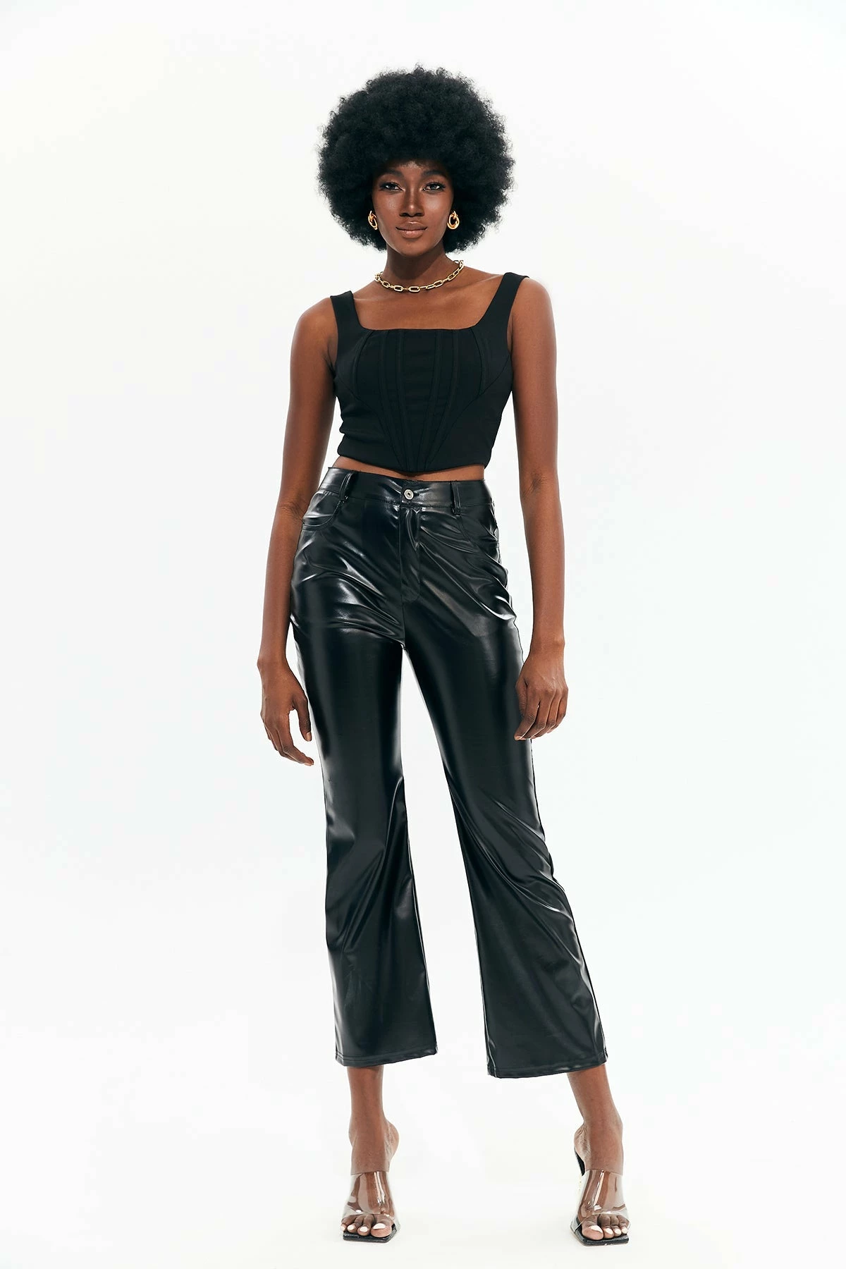 Solado Corset Bodice Detail Zip Up Tank Top 11 Solado Corset Bodice Detail Zip Up Tank Top - Image 9