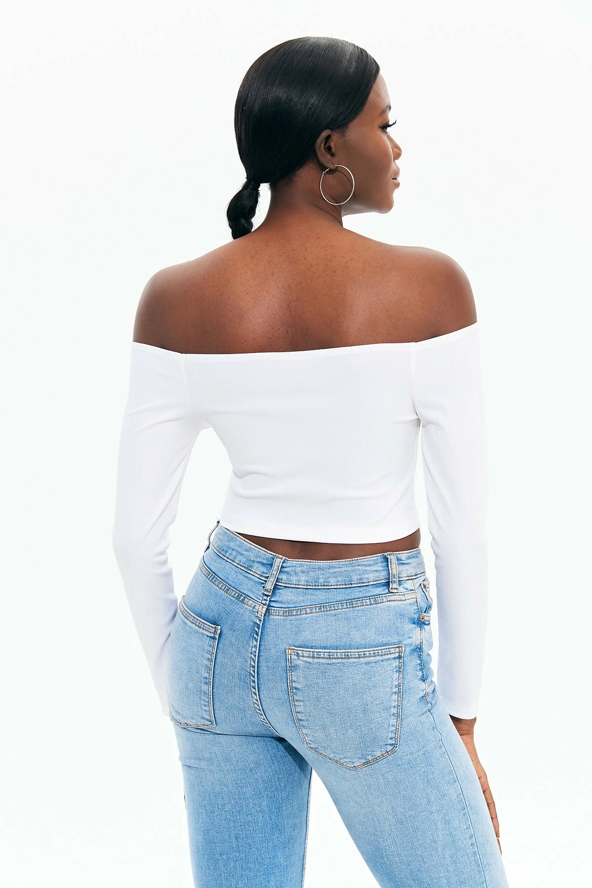 Solado Off Shoulder Cut Out Long Sleeve Blouse 4 Solado Off Shoulder Cut Out Long Sleeve Blouse - Image 2