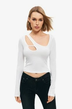 Solado Asymmetrical Cut Out Long Sleeve T-shirt -SOLADO Shop 28551020220406191845624d77155f6e5 1800x1800