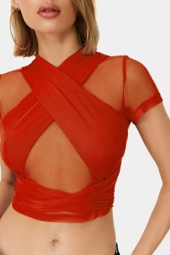 SOLADO Mesh Cross Wrap Tie Back Crop Top 25 SOLADO Mesh Cross Wrap Tie Back Crop Top -SOLADO Shop 28551020220420172959625fd2976b3f1 1800x1800