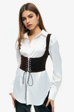 Solado Lace Up Knot Solid Corset Belt Without Blouse 21 Solado Lace Up Knot Solid Corset Belt Without Blouse -SOLADO Shop 285510202204271429446268e2d81eb9f 1800x1800