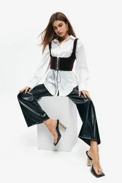 Solado Lace Up Knot Solid Corset Belt Without Blouse 24 Solado Lace Up Knot Solid Corset Belt Without Blouse -SOLADO Shop 285510202204271429466268e2dab9b46 1800x1800