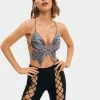 SOLADO Butterfly Shape Rhinestone Decor Cross Tie Corset Top -SOLADO Shop 285510202206011646386297276e9f7b0 1800x1800