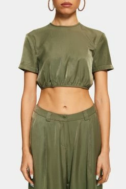 SOLADO Roll Up Sleeve Cut Out Tie Back Crop Top -SOLADO Shop 2855102022071618170162d2901d530f3 1800x1800