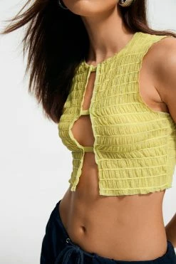 SOLADO Lettuce Trim Cut Out Plaid Textured Crop Top -SOLADO Shop 2855102022081111194562f47551df5ee 1800x1800