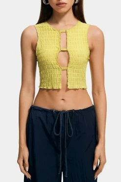 SOLADO Lettuce Trim Cut Out Plaid Textured Crop Top -SOLADO Shop 2855102022081111195562f4755b91ac0 1800x1800