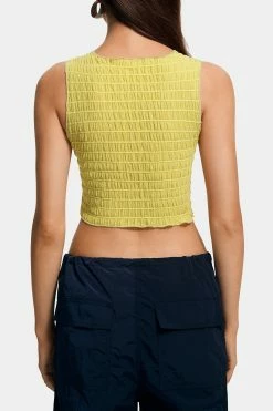 SOLADO Lettuce Trim Cut Out Plaid Textured Crop Top -SOLADO Shop 2855102022081111195862f4755ea9943 1800x1800