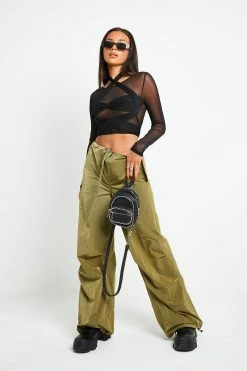 SOLADO Cross Tie Mesh Long Sleeve Crop Top -SOLADO Shop 2855102022081510350262f9b0d6b1586 1800x1800