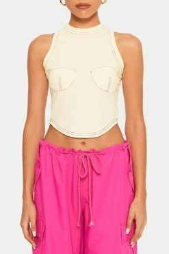SOLADO Top-stitching Racerback Sleeveless Tank Top -SOLADO Shop 2855102022081510434662f9b2e249a27 1800x1800