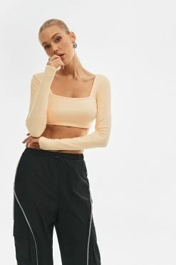 SOLADO Square Neck Solid Long Sleeve Crop Top 28 SOLADO Square Neck Solid Long Sleeve Crop Top -SOLADO Shop 3 500e86af a280 43ca bbfd dec2e745f033 1800x1800