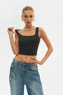 SOLADO Basic Square Neck Ribbed Sleeveless Tank Top 33 SOLADO Basic Square Neck Ribbed Sleeveless Tank Top -SOLADO Shop 3 f924b3a0 e41e 4d88 bee4 07e6f4bab1fe 1800x1800