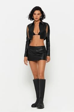 SOLADO Lapel Neck Cut Out PU Leather Long Sleeve Top -SOLADO Shop jpeg 002f755b 4110 4e1d acb9 e18132f2d7c6 1800x1800