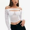 Solado Off Shoulder Cut Out Mesh Splicing Crop Top -SOLADO Shop jpeg 0031febd 3d14 49e3 a392 817a782301c1 1800x1800