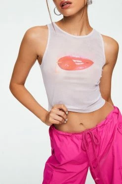 Solado Lips Print Sleeveless Mesh Tank Top 10 Solado Lips Print Sleeveless Mesh Tank Top -SOLADO Shop jpeg 020b314c c0cd 4c3b 8cfd 905f1102a26d 1800x1800