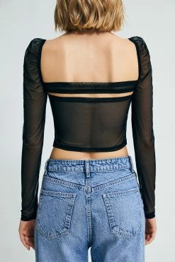 SOLADO Mesh Split Hem Hook And Eye Long Sleeve Top -SOLADO Shop jpeg 025f0794 f694 40e9 9c51 02687a01818e 1800x1800