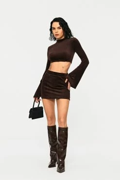 SOLADO Velvet Mock Neck Flared Sleeve Crop Top 12 SOLADO Velvet Mock Neck Flared Sleeve Crop Top -SOLADO Shop jpeg 06df8717 72b0 4d90 9e61 465096f45057 1800x1800