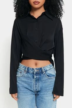 SOLADO Lapel Neck Cross Wrap Cinched Waist Blouse 14 SOLADO Lapel Neck Cross Wrap Cinched Waist Blouse -SOLADO Shop jpeg 0a80aa7f 6dfa 4e7a b783 8214dadc4eb9 1800x1800