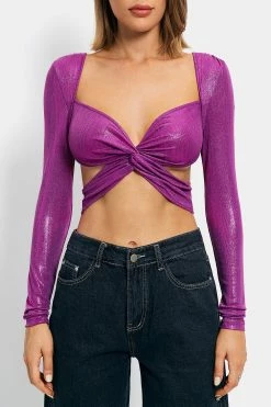 SOLADO Sheen Twist Front Cut Out Long Sleeve Top 14 SOLADO Sheen Twist Front Cut Out Long Sleeve Top -SOLADO Shop jpeg 0af28816 cf38 403f 8766 d142cc87a48b 1800x1800