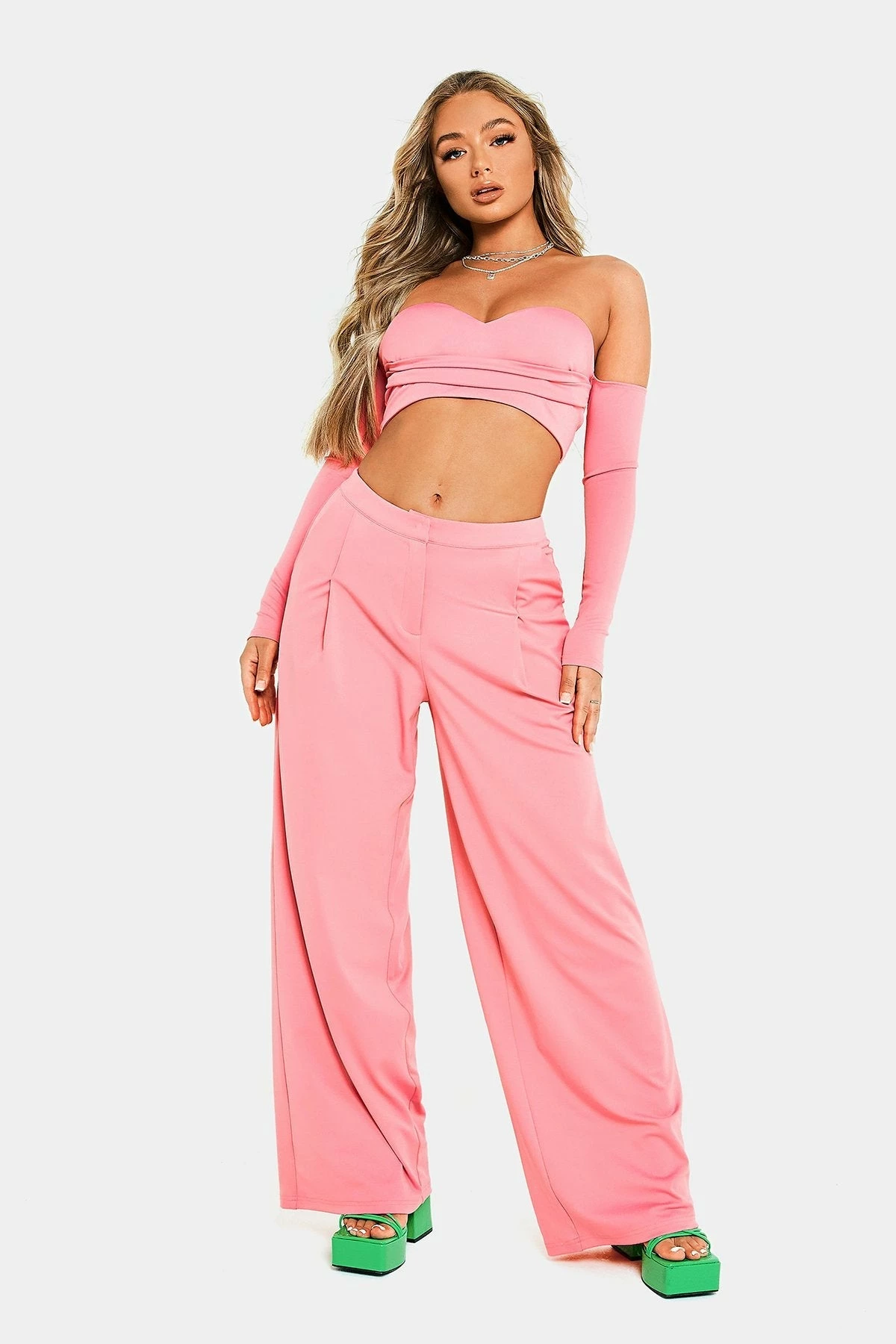 SOLADO Sweetheart Zipper Back Off Shoulder Long Sleeve Top 7 SOLADO Sweetheart Zipper Back Off Shoulder Long Sleeve Top - Image 5
