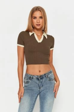 Solado Lapel Neck Colorblock Trim Short Sleeve Crop Top 18 Solado Lapel Neck Colorblock Trim Short Sleeve Crop Top -SOLADO Shop jpeg 0e8d8681 1239 4cf4 b9de 600ea2c944c2 1800x1800