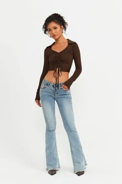Solado Plunging Neck Drawstring Ruched Solid Crop Top 11 Solado Plunging Neck Drawstring Ruched Solid Crop Top -SOLADO Shop jpeg 0ebfca62 546b 402f b58c f603973f1c17 1800x1800