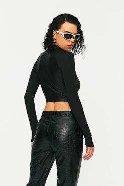 Solado Mock Neck PU Leather Splicing Long Sleeve Top 9 Solado Mock Neck PU Leather Splicing Long Sleeve Top -SOLADO Shop jpeg 116b941c 87bf 4275 b12e 3c7ba7a53cd5 1800x1800