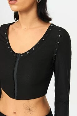 SOLADO Clavus Decor Asymmetrical Hem Long Sleeve Top -SOLADO Shop jpeg 11f49530 34d1 43e0 a31a faa884e32bb1 1800x1800