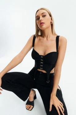 Solado Solid Studded Single Breasted Tank Top -SOLADO Shop jpeg 14e3f6eb 6f3d 4bfe b33d 7a943c279a40 1800x1800