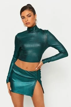 SOLADO High Neck Sheen Solid Long Sleeve Crop Top 13 SOLADO High Neck Sheen Solid Long Sleeve Crop Top -SOLADO Shop jpeg 16dc9af6 dcbf 43cd a3ad 4bc47b956ae1 1800x1800