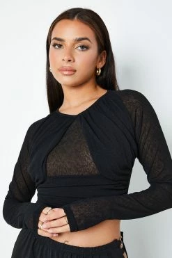 SOLADO Cross Wrap Ruched Long Sleeve Crop Top 11 SOLADO Cross Wrap Ruched Long Sleeve Crop Top -SOLADO Shop jpeg 177502da ddcd 4708 b850 b0ae64d1610e 1800x1800