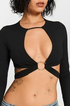 Solado Cut Out O-Ring Front Tie Back Long Sleeve Top 10 Solado Cut Out O-Ring Front Tie Back Long Sleeve Top -SOLADO Shop jpeg 17a5ae57 1d90 488d 93ba fd72ca5fd03b 1800x1800