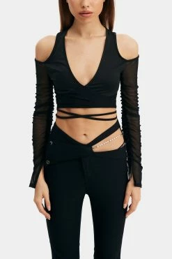 Solado Plunging Neck Cold Shoulder Cross Tie Long Sleeve Top 20 Solado Plunging Neck Cold Shoulder Cross Tie Long Sleeve Top -SOLADO Shop jpeg 198e2620 eef6 4885 9202 213bcd92402f 1800x1800
