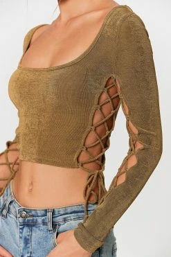 SOLADO U Neck Lace Up Knitted Long Sleeve Crop Top -SOLADO Shop jpeg 1ee88483 9bde 40f1 bcad ea802e31839f 1800x1800