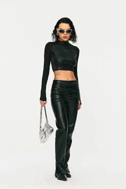 Solado Mock Neck PU Leather Splicing Long Sleeve Top 10 Solado Mock Neck PU Leather Splicing Long Sleeve Top -SOLADO Shop jpeg 2725c137 2ffa 41c2 b859 14a0d2303323 1800x1800