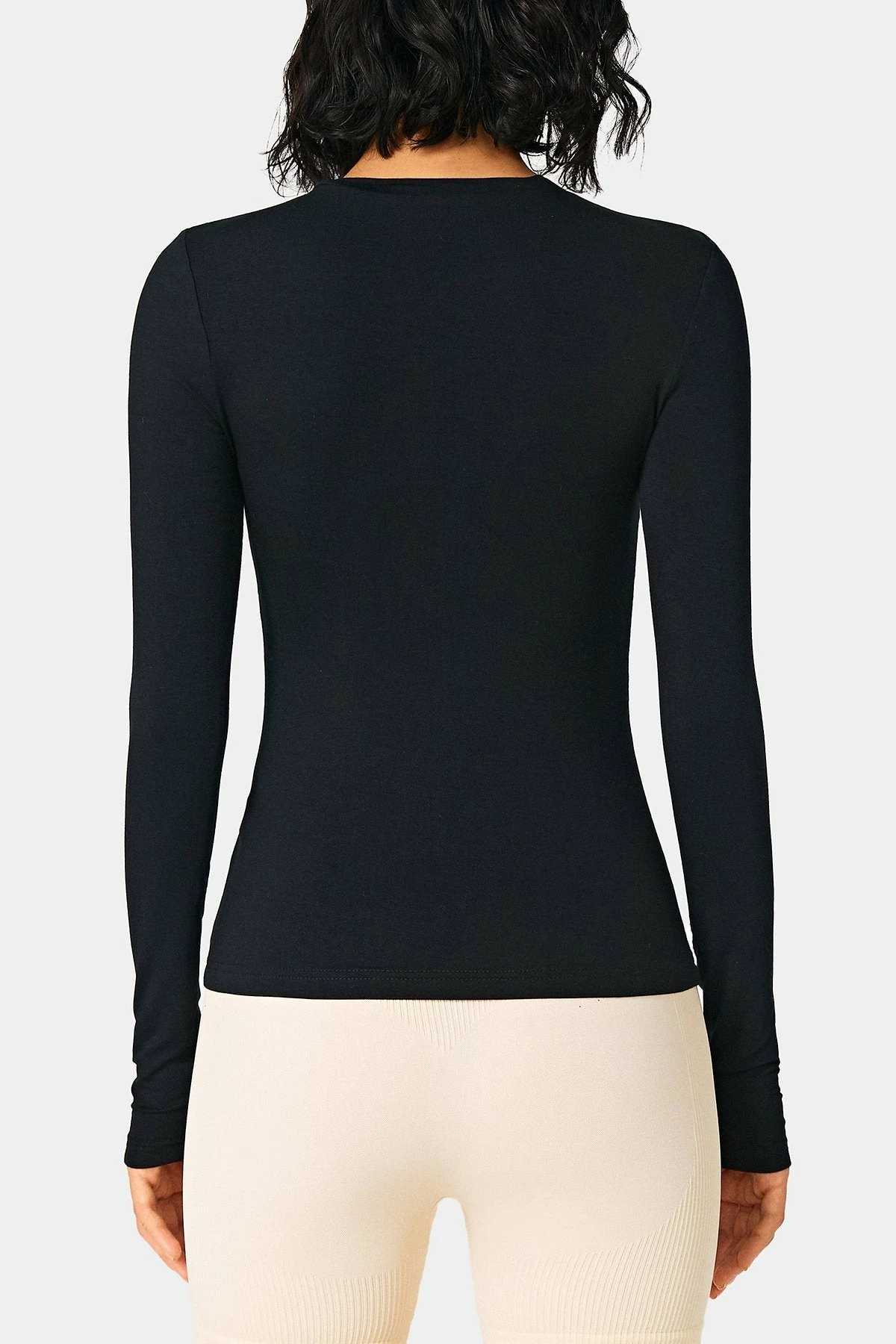 SOLADO Modal Basic Solid Bodycon Long Sleeve Top 9 SOLADO Modal Basic Solid Bodycon Long Sleeve Top - Image 7