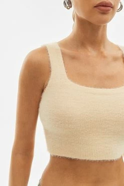 Solado Square Neck Fluffy Knitted Sleeveless Crop Tank Top -SOLADO Shop jpeg 27c7c1ff c305 495a b61c 39bda91fc4eb 1800x1800