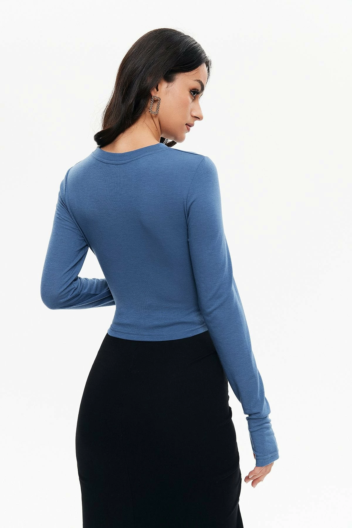 Solado Cut Out Ruched Long Sleeve Top 4 Solado Cut Out Ruched Long Sleeve Top - Image 2