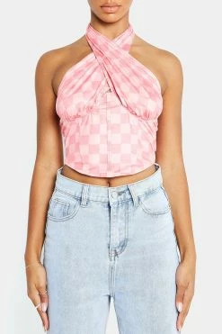Solado Halter Neck Check Print Cross Wrap Crop Top 14 Solado Halter Neck Check Print Cross Wrap Crop Top -SOLADO Shop jpeg 314d5c2d 3128 4da6 a63e 0aaad0124ca1 1800x1800