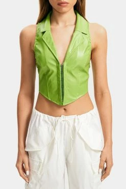 Solado Lapel Neck Hook And Eye PU Leather Crop Top -SOLADO Shop jpeg 3150379f ffb0 42cd a302 17c284c09abc 1800x1800