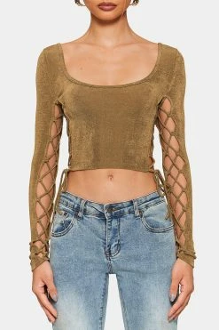 SOLADO U Neck Lace Up Knitted Long Sleeve Crop Top -SOLADO Shop jpeg 3509c37b 524e 44cb 8bb9 3b5ec109fd91 1800x1800