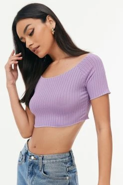 Solado Solid Ribbed Short Sleeve Crop Top -SOLADO Shop jpeg 3615c8c6 60cf 46d9 8a09 31706aa479e4 1800x1800