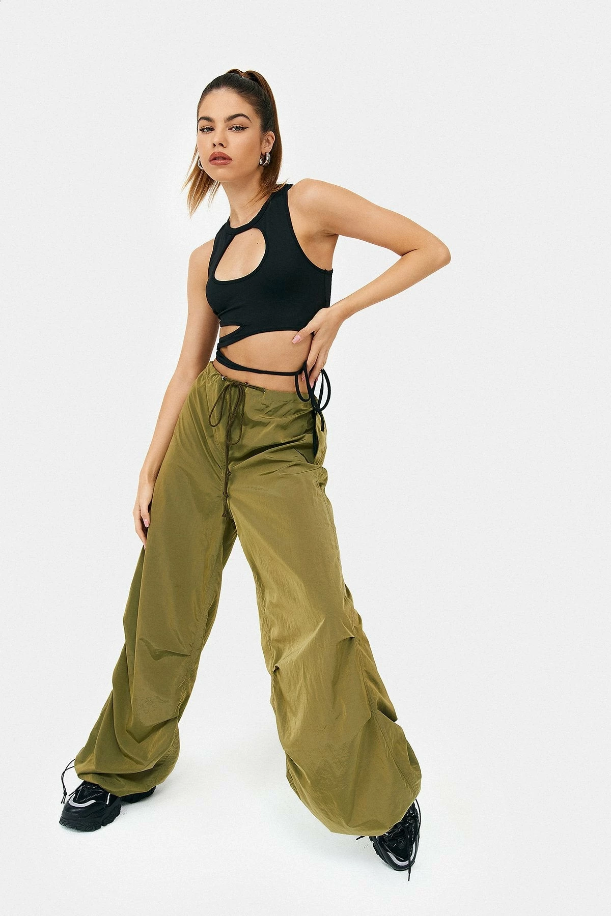SOLADO Cut Out Tie Side Sleeveless Tank Top 8 SOLADO Cut Out Tie Side Sleeveless Tank Top - Image 6