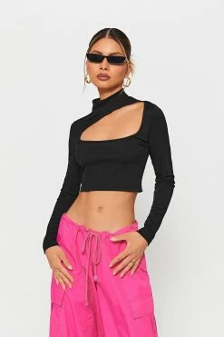 SOLADO High Neck Cut Out Long Sleeve Crop Top -SOLADO Shop jpeg 379ea657 5671 4f7e b988 ae69306768ce 1800x1800