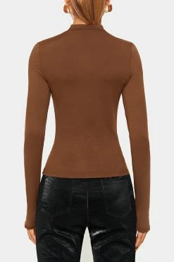 SOLADO Mock Neck Ruched Solid Long Sleeve Top 15 SOLADO Mock Neck Ruched Solid Long Sleeve Top -SOLADO Shop jpeg 38de5dec ba13 4e44 8463 93f6137882af 1800x1800