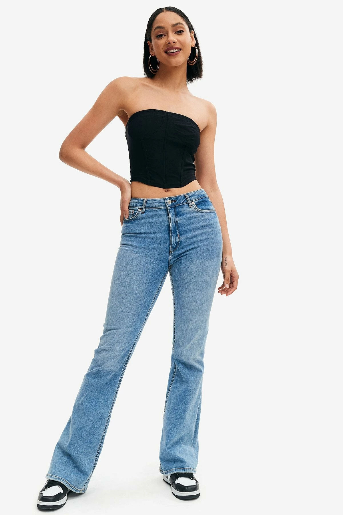 Solado Curved Hem Boning Tube Crop Top 7 Solado Curved Hem Boning Tube Crop Top - Image 5