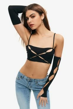 SOLADO Cut Out Bead Decor Backless Crop Top With Oversleeve -SOLADO Shop jpeg 3aa83b81 55c0 4f0a b282 694aee6b5b56 1800x1800