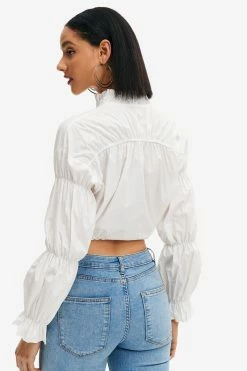 Solado Puff Sleeve Tie Front Crop Blouse -SOLADO Shop jpeg 3b4a981d 7a01 4aaf 8a52 d35f23596da2 1800x1800
