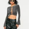 SOLADO Cut Out Flared Sleeve Sheen Crop Top 1 SOLADO Cut Out Flared Sleeve Sheen Crop Top -SOLADO Shop jpeg 3d3accc6 b007 4880 99b4 f9c6256f2f84 1800x1800