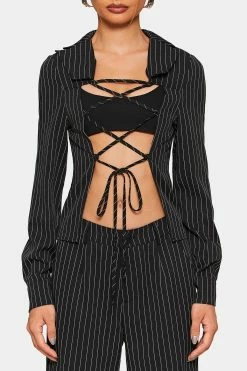 SOLADO Lapel Neck Stripe Print Lace Up Shirt Without Underwear 14 SOLADO Lapel Neck Stripe Print Lace Up Shirt Without Underwear -SOLADO Shop jpeg 3dfbfe75 cde7 4ee7 be85 7bf042f4faab 1800x1800